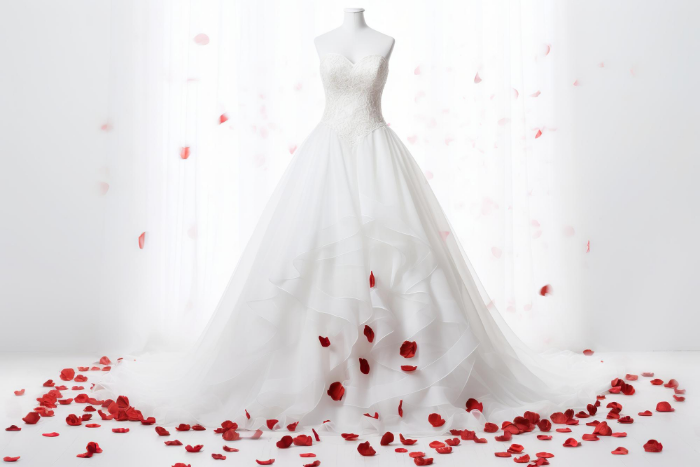 White Bridal Gown